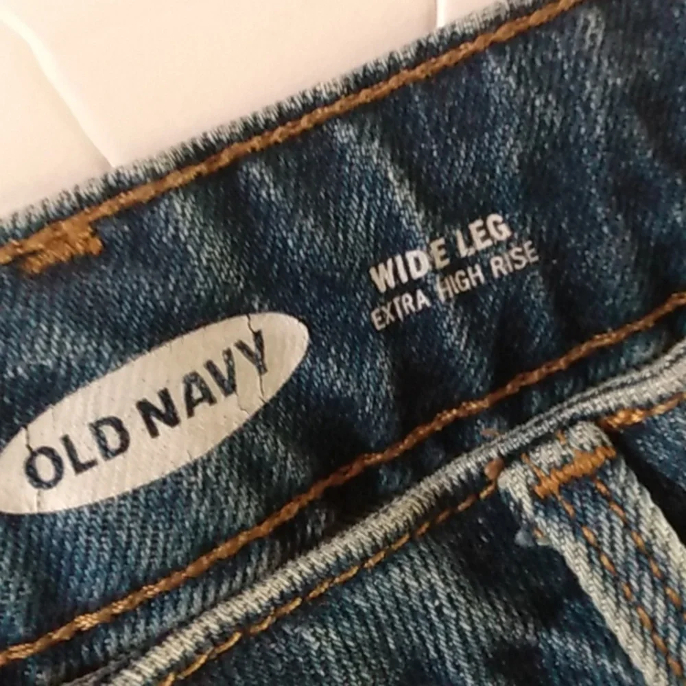 Old Navy extra high rise wide leg Jean